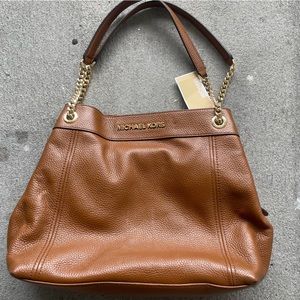 Michael Kors Large Chain Shoulder Tote NWT